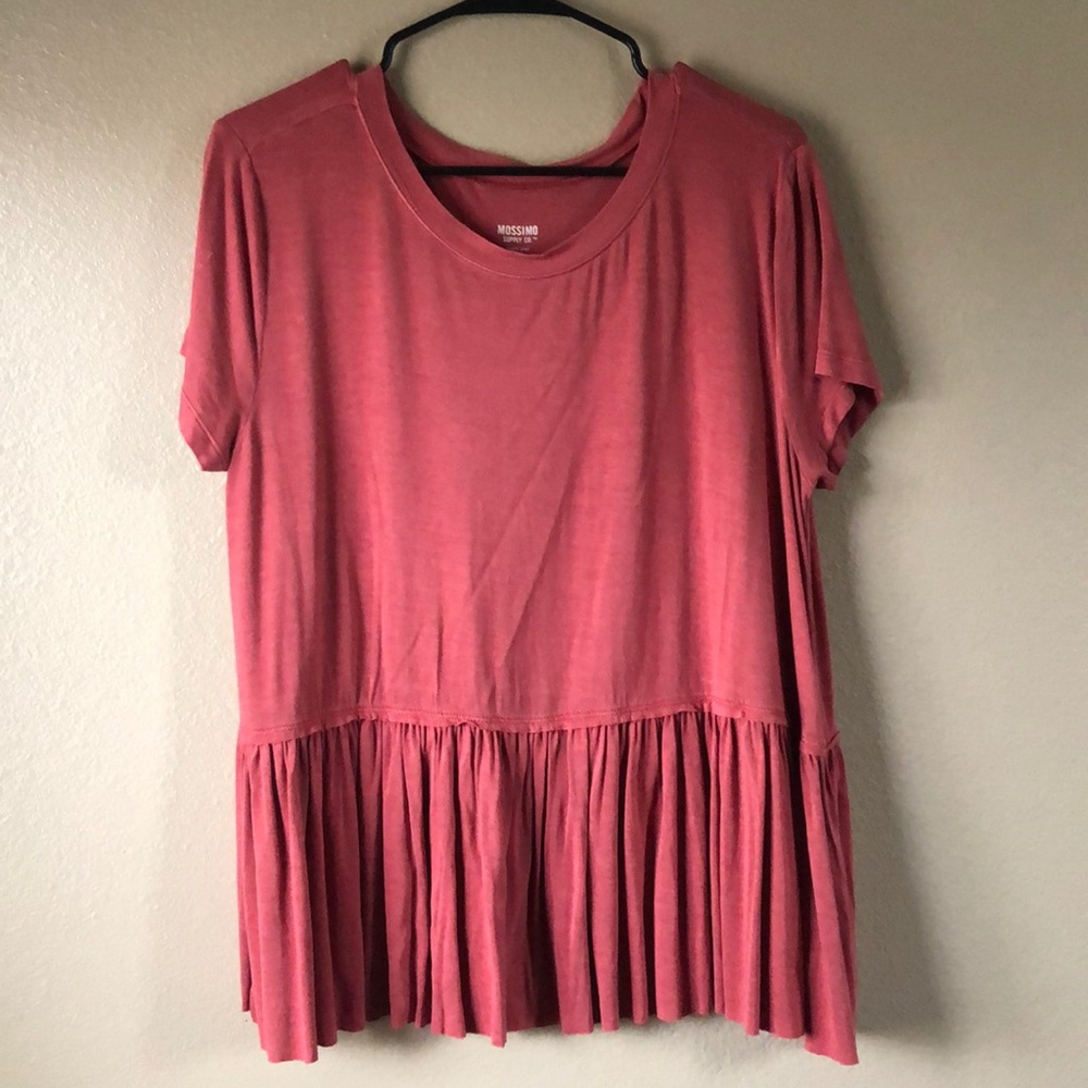 Mossimo Salmon-colored Flow Top